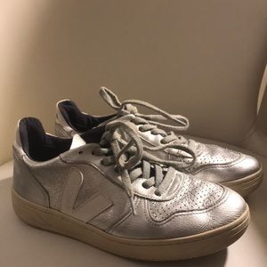 Silver Vega Sneakers